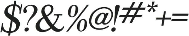 Arfee-Italic otf (400) Font OTHER CHARS