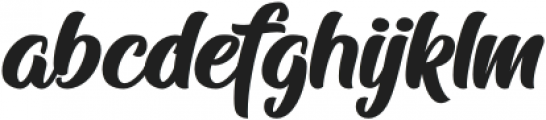 Arfelick Feather otf (400) Font LOWERCASE
