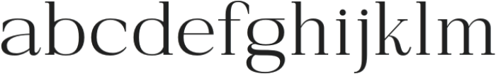 Arfide Mostera Regular otf (400) Font LOWERCASE