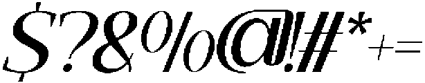 Argalis Oblique otf (400) Font OTHER CHARS