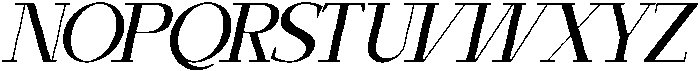 Argalis Oblique otf (400) Font UPPERCASE
