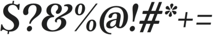 Argent CF Regular Italic otf (400) Font OTHER CHARS