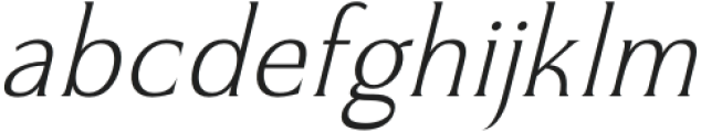 Argent Paradise Italic Italic otf (400) Font LOWERCASE