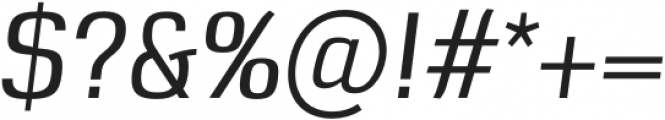 ArgoNova-Italic otf (400) Font OTHER CHARS