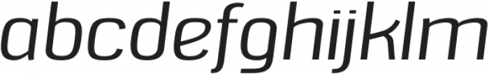 ArgoNova-Italic otf (400) Font LOWERCASE