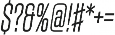 Argon Italic otf (400) Font OTHER CHARS