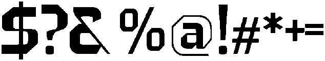 Argus  Regular otf (400) Font OTHER CHARS