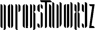 Aria Regular otf (400) Font UPPERCASE