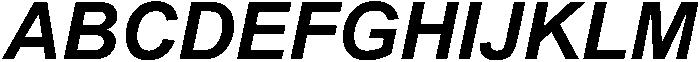 Arial ttf (400) Font UPPERCASE