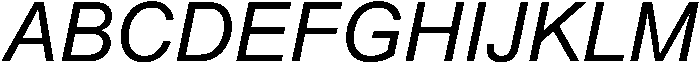 Arial ttf (400) Font UPPERCASE