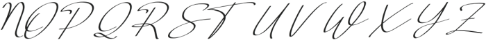 Arielle Signature otf (400) Font UPPERCASE