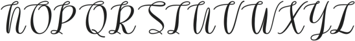 Arieteline Script Bold otf (700) Font UPPERCASE