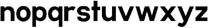 Ariex Nue Bold otf (700) Font LOWERCASE