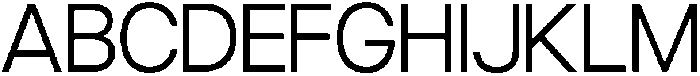 Ariex Nue ExtraLight otf (200) Font UPPERCASE