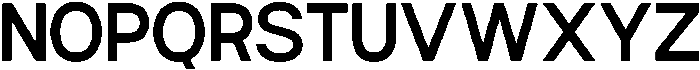 Ariex Nue SemiBold otf (600) Font UPPERCASE