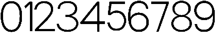 Ariex Nue Thin otf (100) Font OTHER CHARS