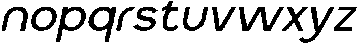 Arint Italic otf (400) Font LOWERCASE