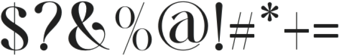 Aristotype Regular otf (400) Font OTHER CHARS