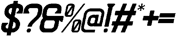 Arithrelle Italic otf (400) Font OTHER CHARS