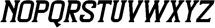 Arithrelle Italic otf (400) Font UPPERCASE