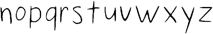 Arizona Regular otf (400) Font LOWERCASE