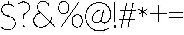 Arizona ttf (400) Font OTHER CHARS
