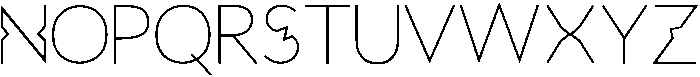 Arizona ttf (400) Font UPPERCASE