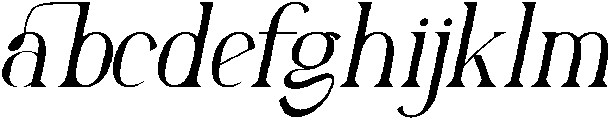 Arkalune Italic otf (400) FONT