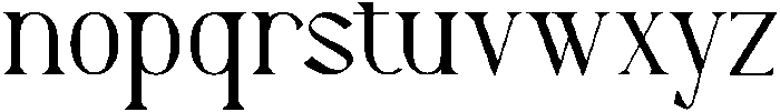 Arkalune otf (400) Font LOWERCASE