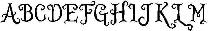 Arkana otf (400) Font UPPERCASE
