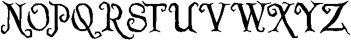 Arkana otf (400) Font UPPERCASE