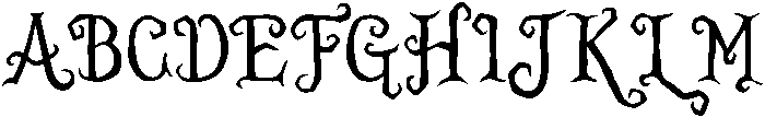 Arkana otf (400) Font UPPERCASE