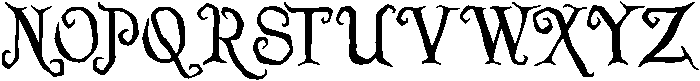 Arkana otf (400) Font UPPERCASE