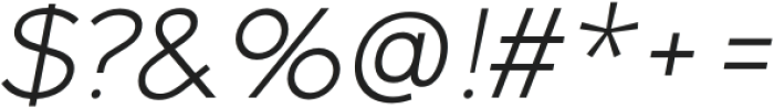 Arkham Land Medium Italic otf (500) Font OTHER CHARS