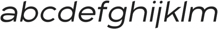 Arkibal Display Medium Italic otf (500) Font LOWERCASE