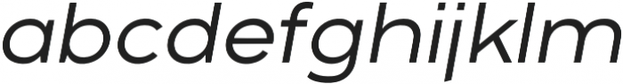 Arkibal Medium Italic otf (500) Font LOWERCASE