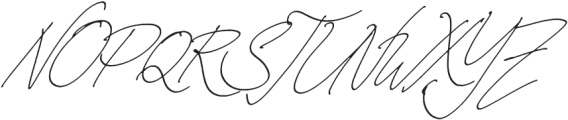 Arkinthor Hands Signature otf (400) Font UPPERCASE