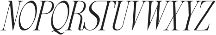 Arkvell Italic otf (400) Font UPPERCASE