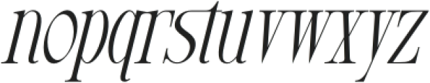 Arkvell Italic otf (400) Font LOWERCASE
