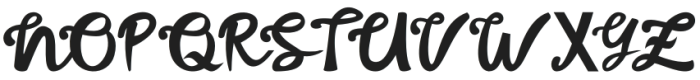 Arlent-Regular otf (400) Font UPPERCASE