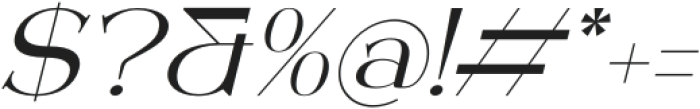 Arleon Domenk Italic otf (400) Font OTHER CHARS
