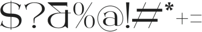Arleon Domenk otf (400) Font OTHER CHARS