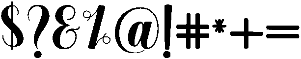 Arlington Regular otf (400) Font OTHER CHARS