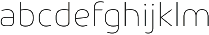 Arlon UltraLight otf (300) Font LOWERCASE