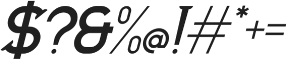 Arlott Italic otf (400) Font OTHER CHARS