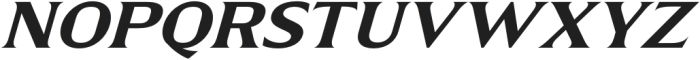 Arm & Gorine Regular Slanted otf (400) Font LOWERCASE