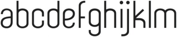 Armano Typeface Light otf (300) Font LOWERCASE