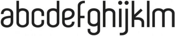 Armano Typeface Regular otf (400) Font LOWERCASE