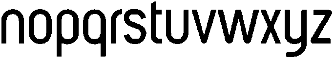 Armature Regular otf (400) Font LOWERCASE