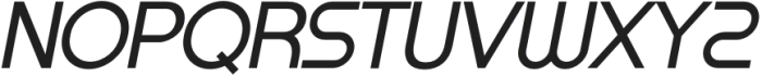 ArmikoOplimaPro Italic otf (400) Font UPPERCASE